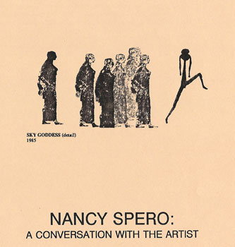 Nancy Spero: A Coversation with the Artist VHS Cover